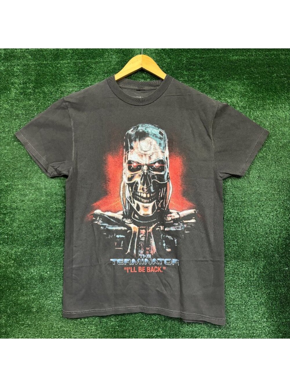 James Cameron's The Terminator I'll Be Back Movie Poster T-Shirt Size Medium